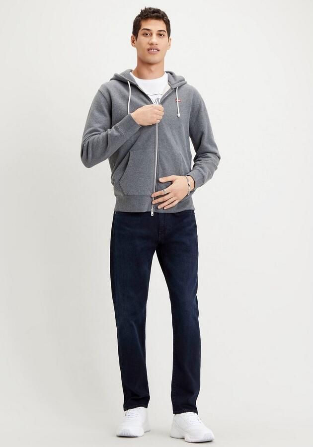 Levi's Capuchonsweatvest NEW ORIGINAL ZIP UP met logo-borduring en kangoeroezak - Foto 3