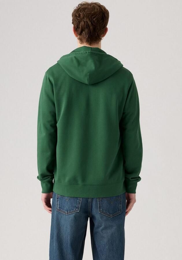 Levi's Capuchonsweatvest NEW ORIGINAL ZIP UP met logo-borduring en kangoeroezak - Foto 4