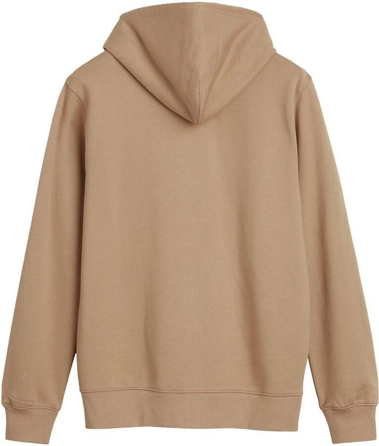 Levi's Capuchonsweatvest NEW ORIGINAL ZIP UP met logo-borduring en kangoeroezak