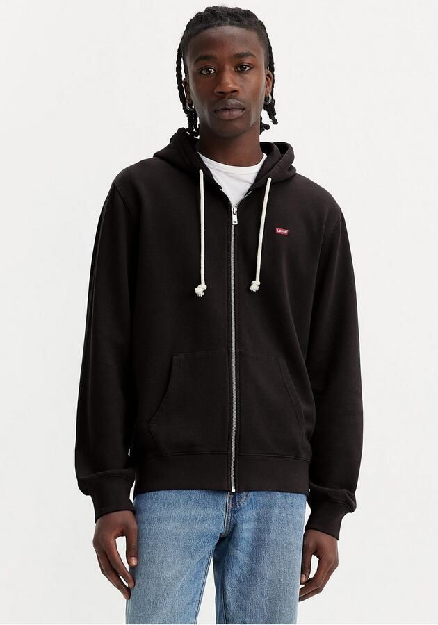 Levi's Capuchonsweatvest NEW ORIGINAL ZIP UP met logo-borduring en kangoeroezak - Foto 14