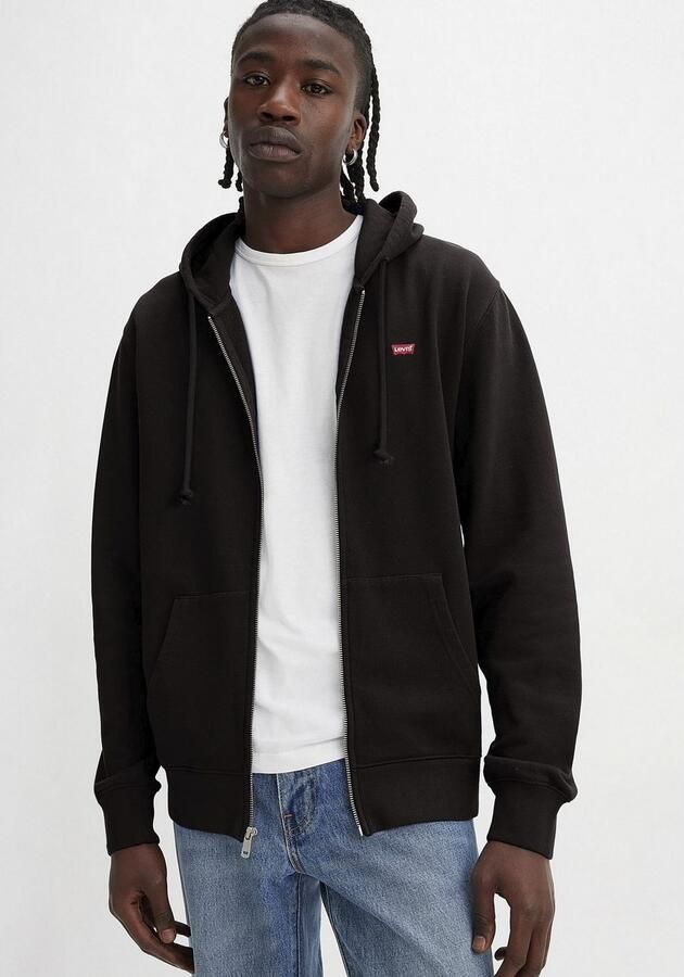 Levi's Capuchonsweatvest NEW ORIGINAL ZIP UP met logo-borduring en kangoeroezak - Foto 13