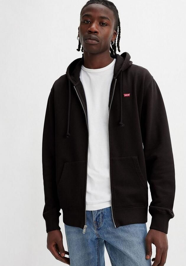 Levi's Capuchonsweatvest NEW ORIGINAL ZIP UP met logo-borduring en kangoeroezak - Foto 14