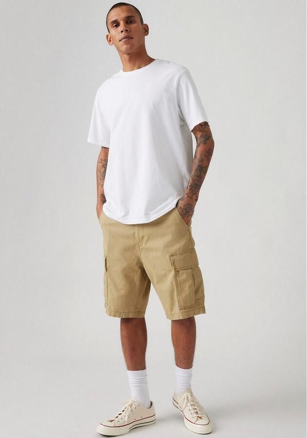 Levi's Korte cargobroek met Franse steekzakken - Foto 3