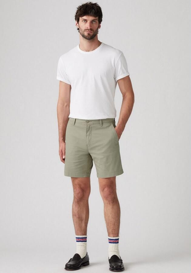Levi's Chino-short XX CHINO SHORT II Zomerbroek met logobadge - Foto 3