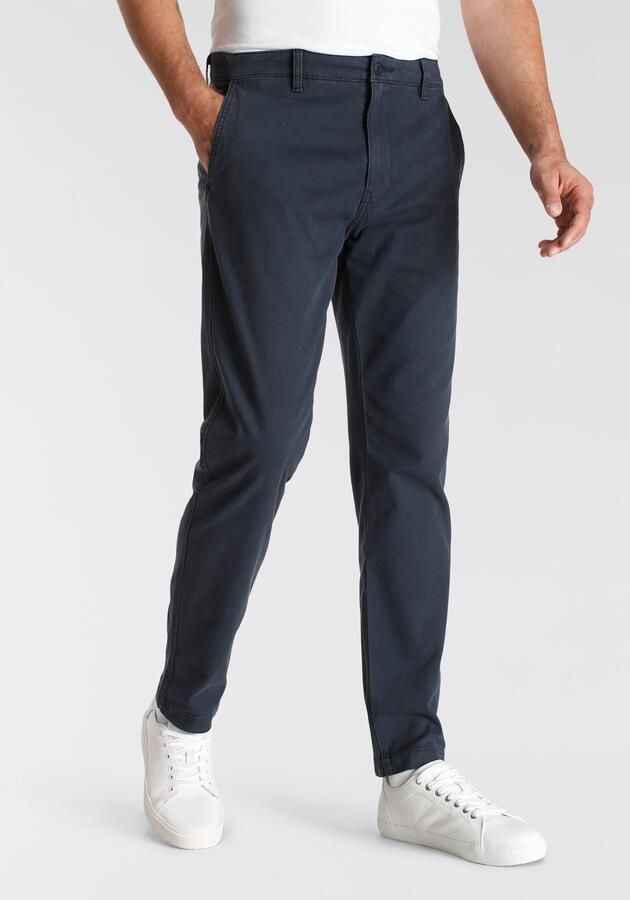Levi's Tapered fit stoffen broek met Franse steekzakken - Foto 8