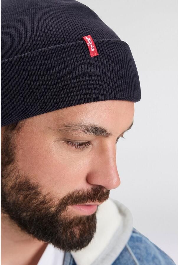 Levi's Slouchy Cap Herfst Winter Collectie Blue - Foto 3