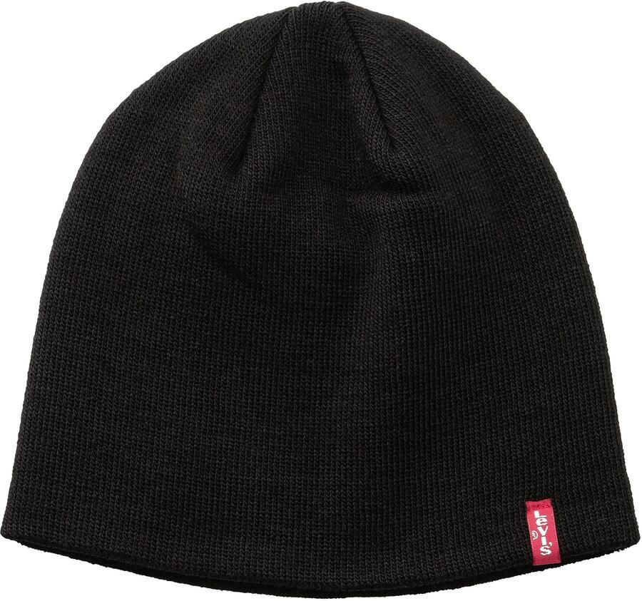 Levi's Zwarte Logo Cap Chic Streetwear Stijl Black
