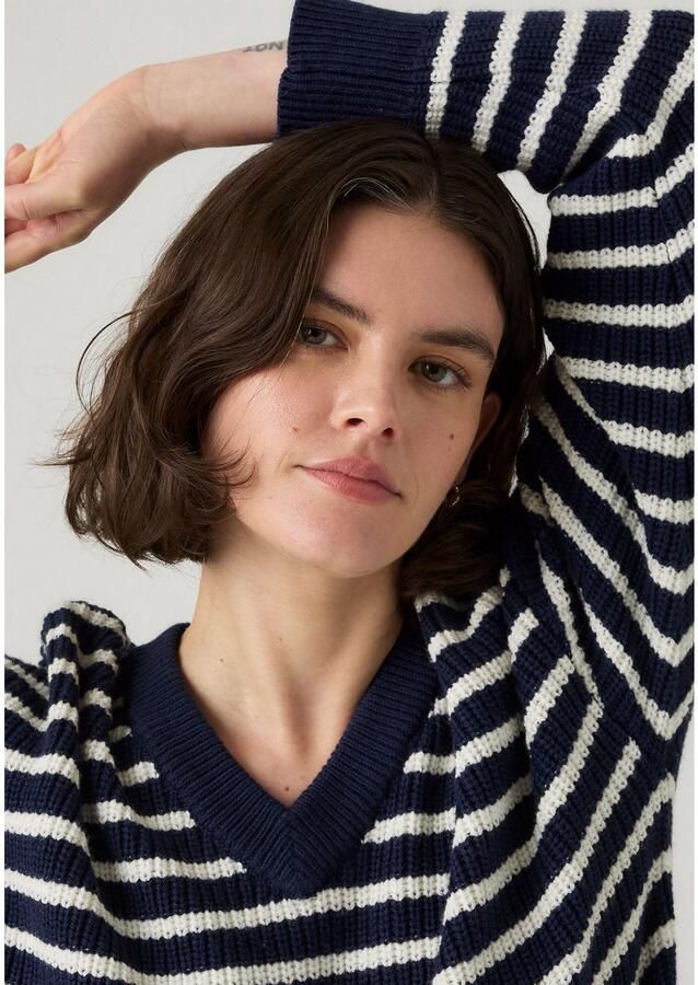 Levi's Gebreide trui REESE VNECK SWEAT - Foto 2