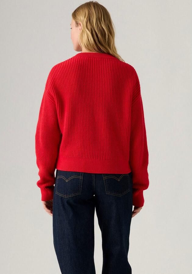 Levi's Gebreide trui REESE VNECK SWEAT - Foto 5