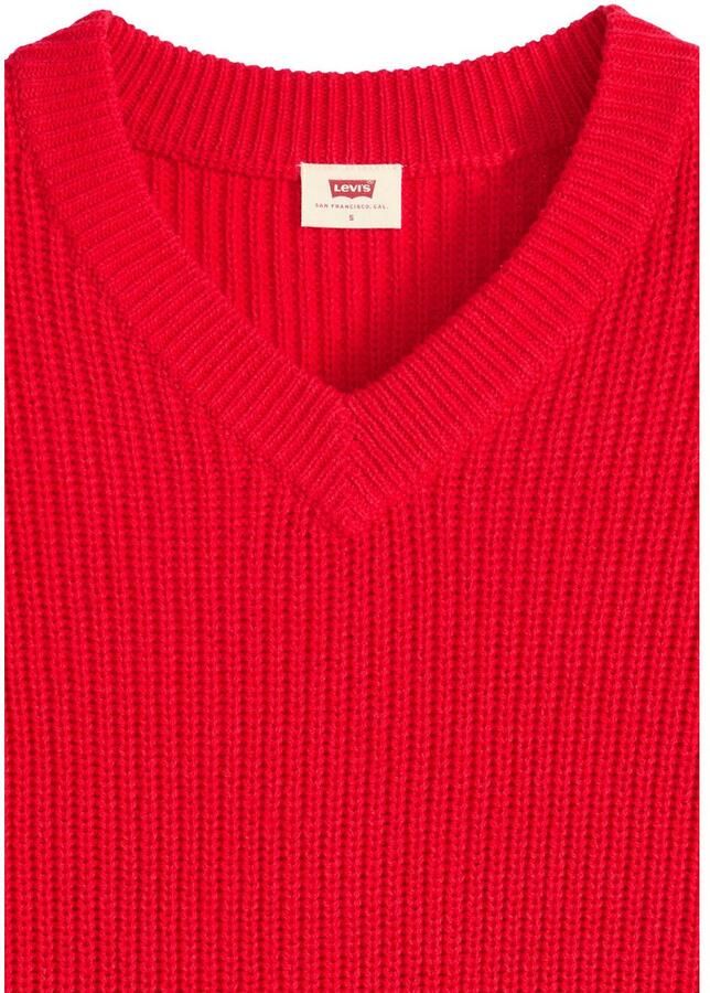 Levi's Gebreide trui REESE VNECK SWEAT - Foto 2