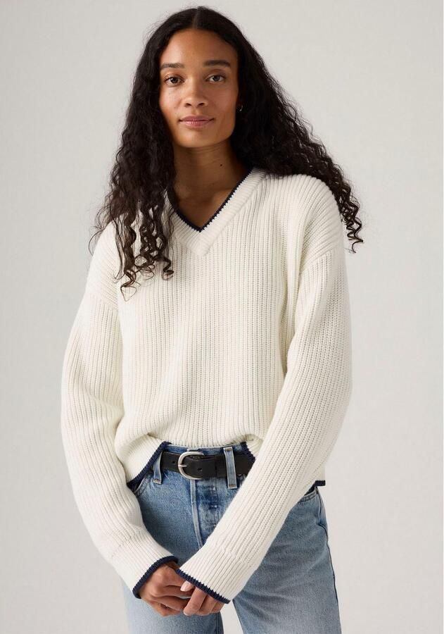 Levi's Gebreide trui REESE VNECK SWEAT - Foto 5
