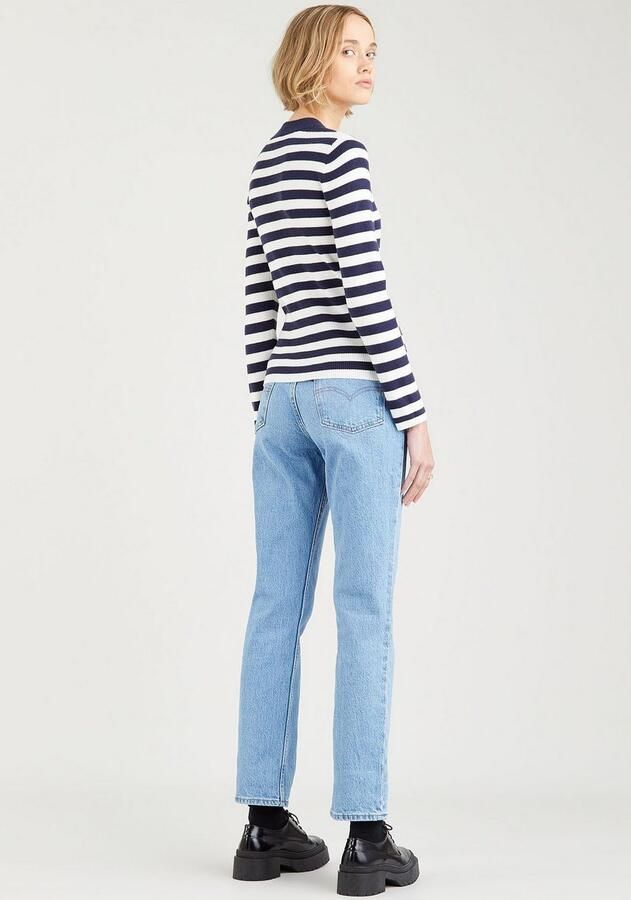 Levi's Gebreide trui RIB SWEATER met batwing-logo - Foto 4