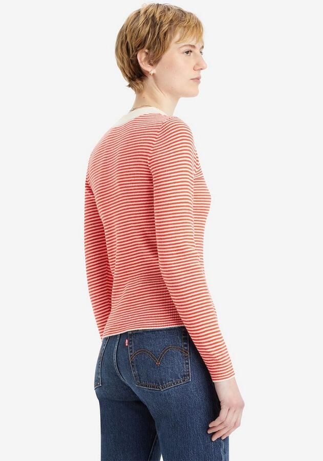 Levi's Gebreide trui RIB SWEATER met batwing-logo