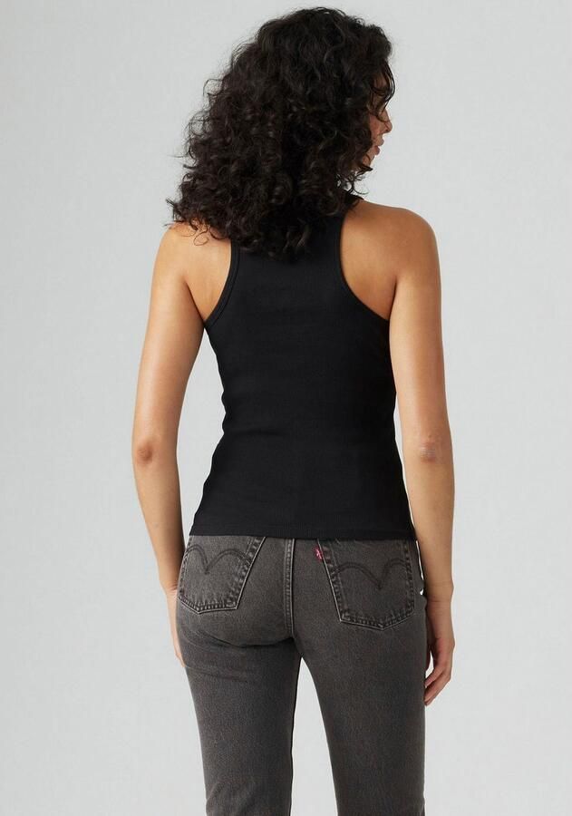 Levi's Geribde tanktop GRAPHIC GEMINI met logo-borduurwerk en structuur-look - Foto 4