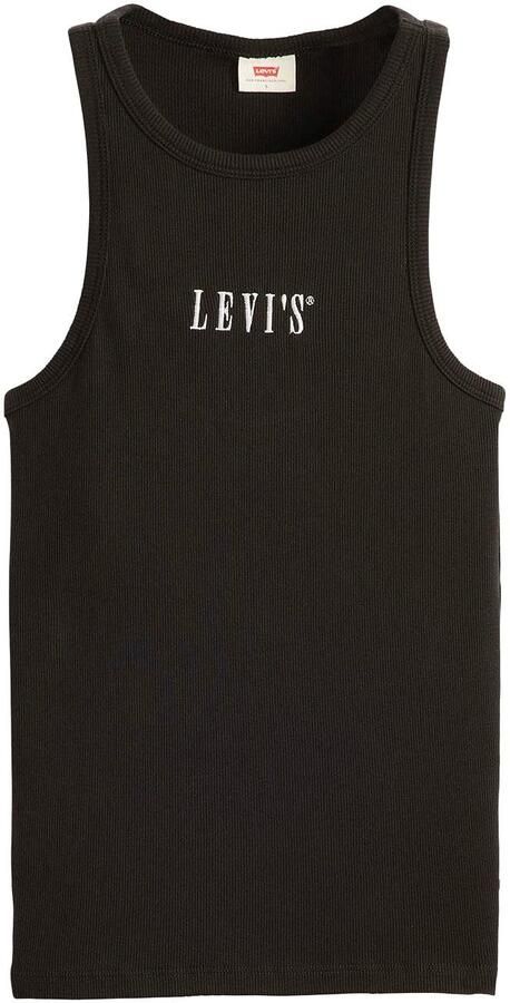 Levi's Geribde tanktop GRAPHIC GEMINI met logo-borduurwerk en structuur-look - Foto 5