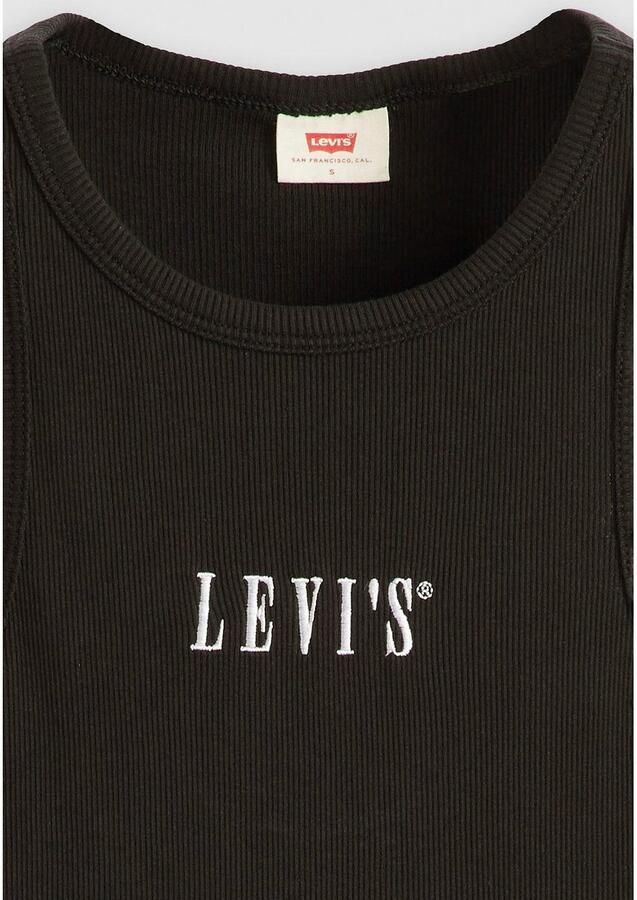 Levi's Geribde tanktop GRAPHIC GEMINI met logo-borduurwerk en structuur-look - Foto 3