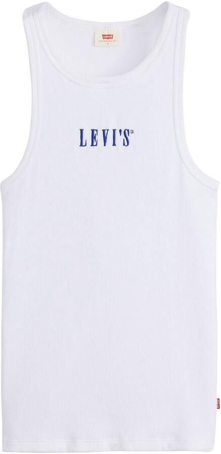 Levi's Geribde tanktop GRAPHIC GEMINI met logo-borduurwerk en structuur-look - Foto 6