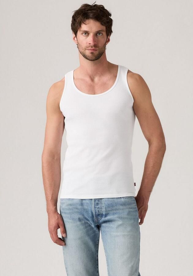 Levi's Geribde tanktop Pride rib tank 2-pack (set 2-delig 2 stuks)