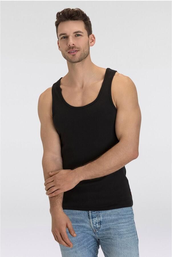 Levi's Geribde tanktop Pride rib tank 2-pack (set 2-delig 2 stuks) - Foto 6