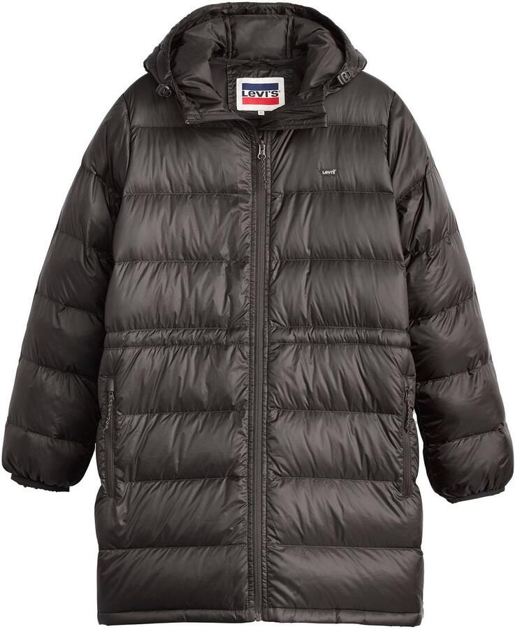 Levi's Gewatteerde jas POLLY MIDI PUFFER Winterjas met praktische zakken