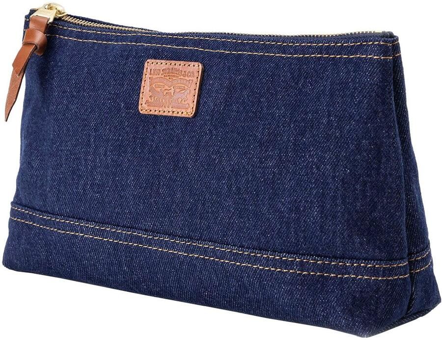 Levi's Handtas DENIM POUCH met geborduurd logo