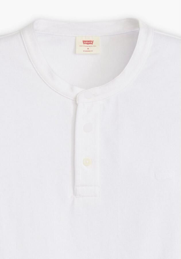 Levi's Henleyshirt met geborduurd logo - Foto 5
