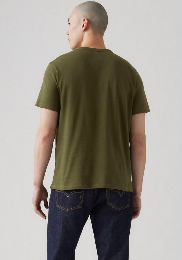 Levi's Henleyshirt met geborduurd logo - Foto 5
