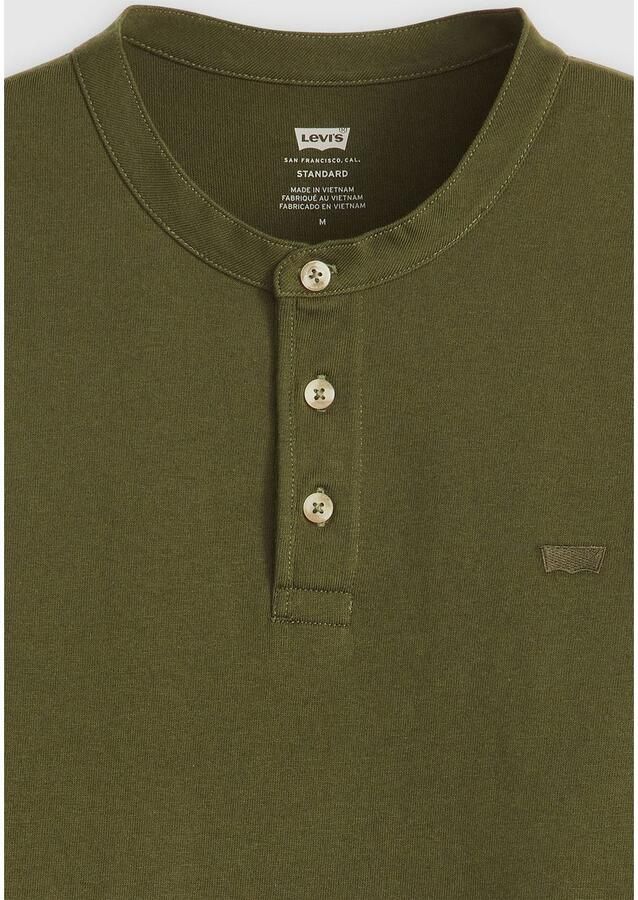 Levi's Henleyshirt met geborduurd logo - Foto 4