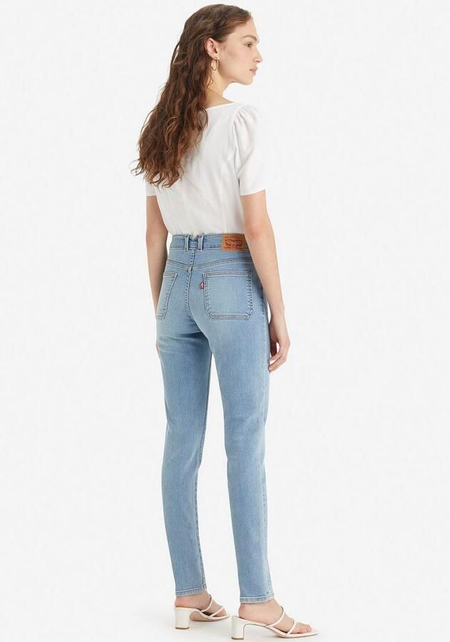 Levi's 312 high waist skinny jeans light blue denim - Foto 2