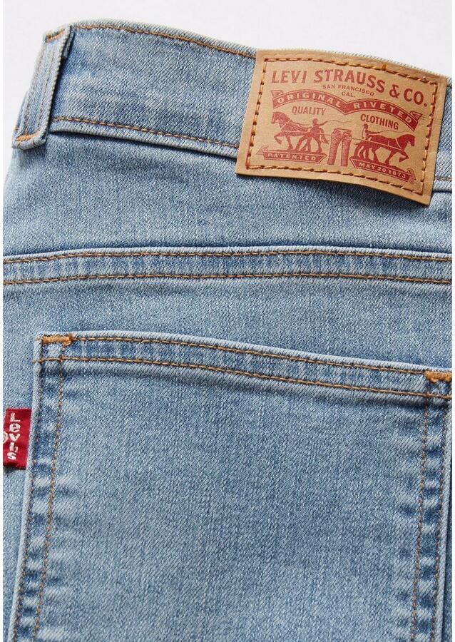 Levi's 312 high waist skinny jeans light blue denim