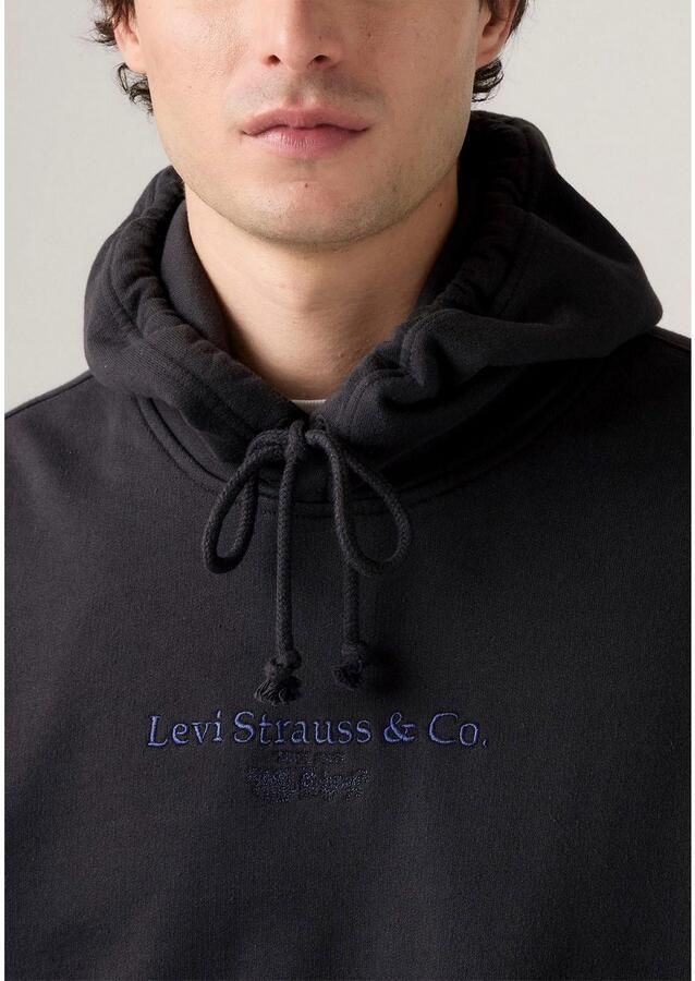 Levi's Hoodie met logo-opschrift