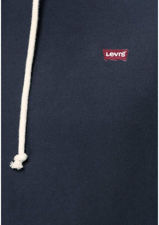 Levi's Blauwe Katoenen Trui Langemouw Ronde Hals Logo Sweatshirt Blue Heren - Foto 4