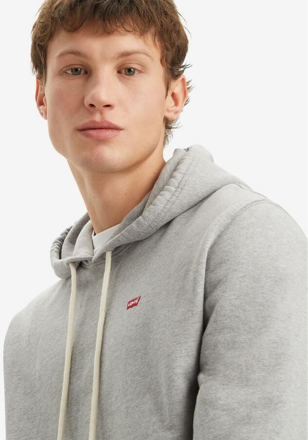 Levi's Fleece Jack Levis The Original Hm Hoodie Mid Tone Grey He - Foto 2