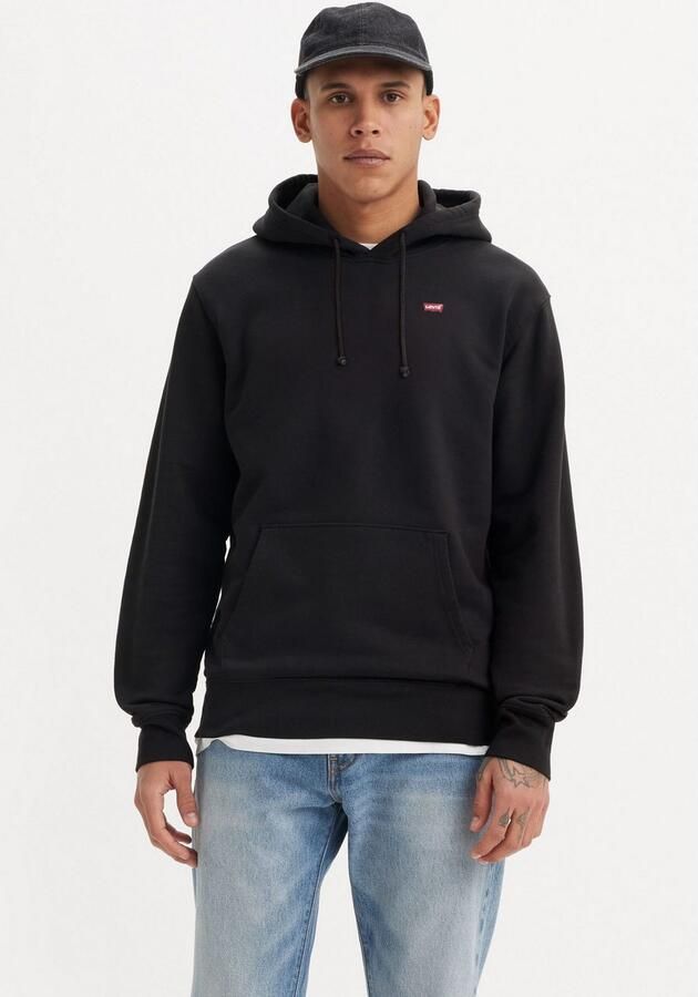 Levi's Hoodie Sweatshirt Klassiek Zacht Comfortabel Casual Black Heren - Foto 10