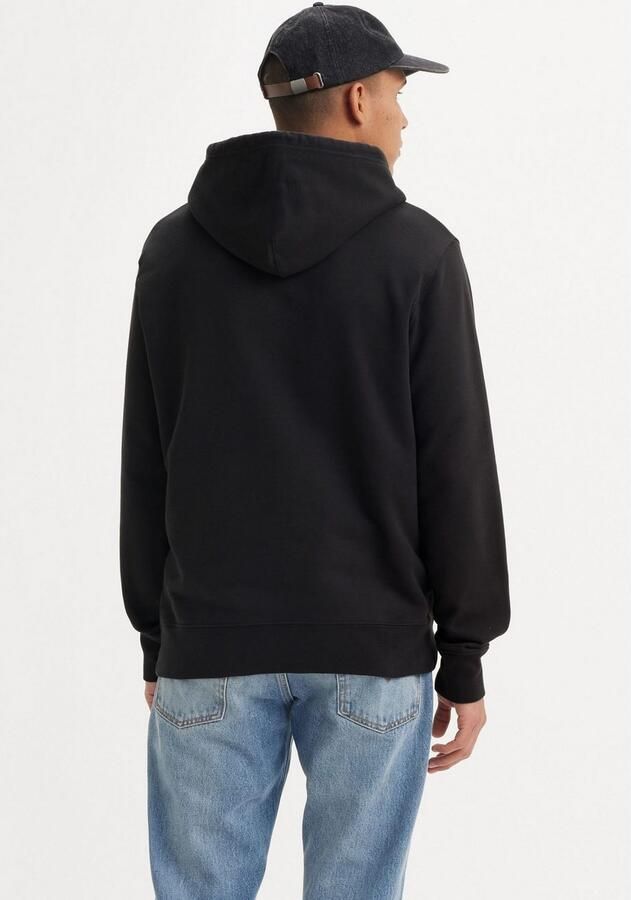 Levi's Hoodie Sweatshirt Klassiek Zacht Comfortabel Casual Black Heren - Foto 8