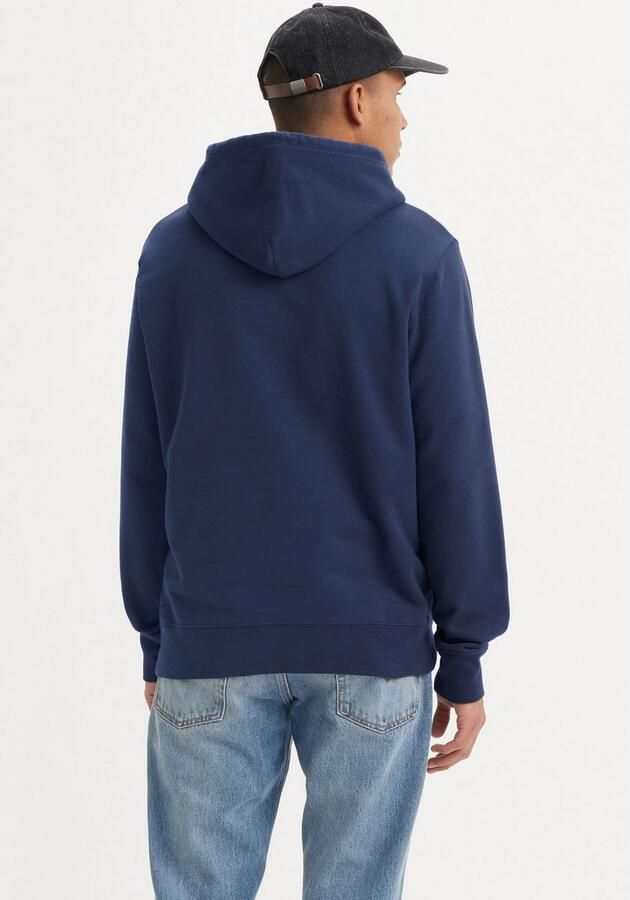 Levi's Blauwe Katoenen Trui Langemouw Ronde Hals Logo Sweatshirt Blue Heren - Foto 10