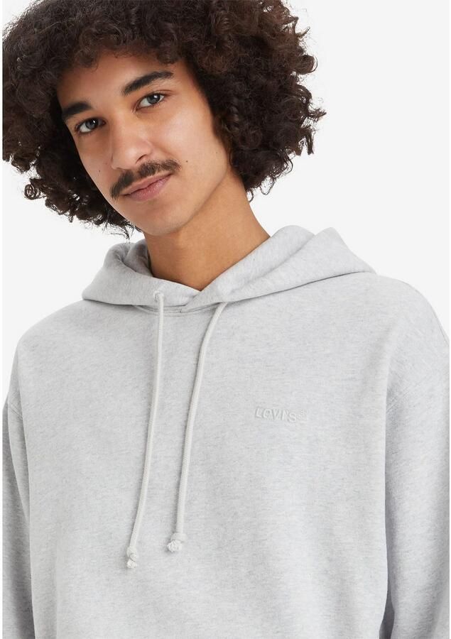 Levi's Hoodie THE AUTHENTIC HOODIE met kleine ton-sur-ton logo-borduursel op de borst - Foto 5