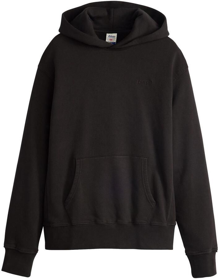 Levi's Hoodie THE AUTHENTIC HOODIE met kleine ton-sur-ton logo-borduursel op de borst