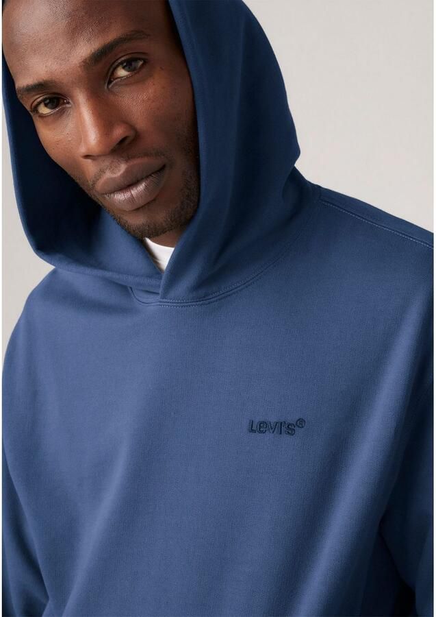 Levi's Hoodie THE AUTHENTIC HOODIE met kleine ton-sur-ton logo-borduursel op de borst - Foto 3