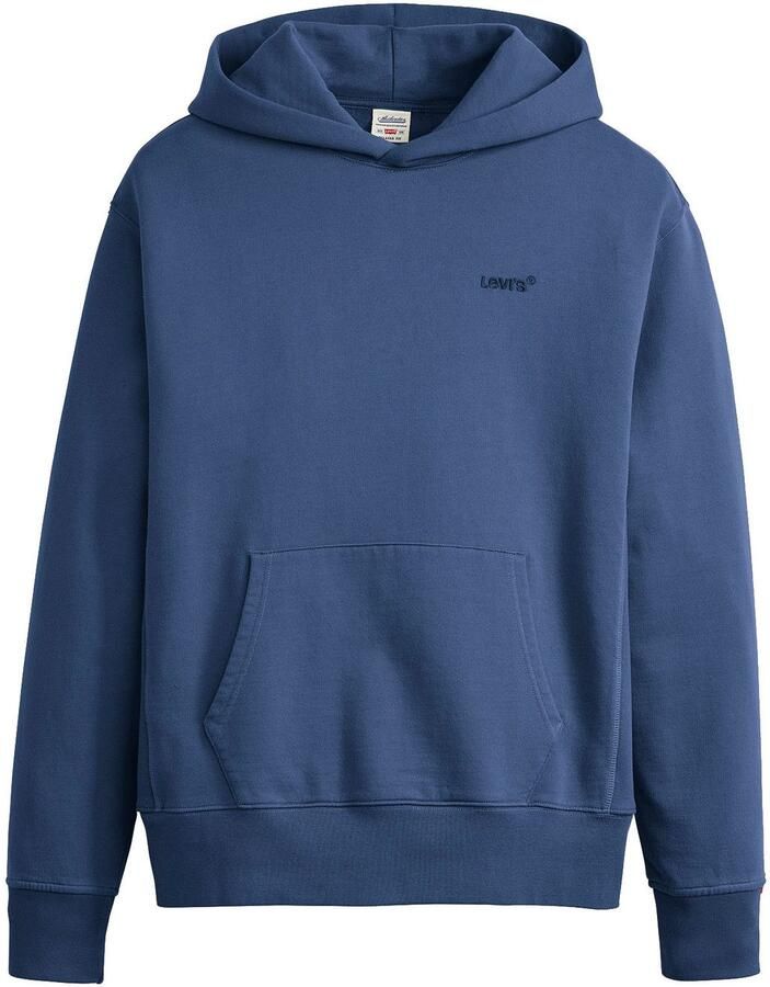 Levi's Hoodie THE AUTHENTIC HOODIE met kleine ton-sur-ton logo-borduursel op de borst