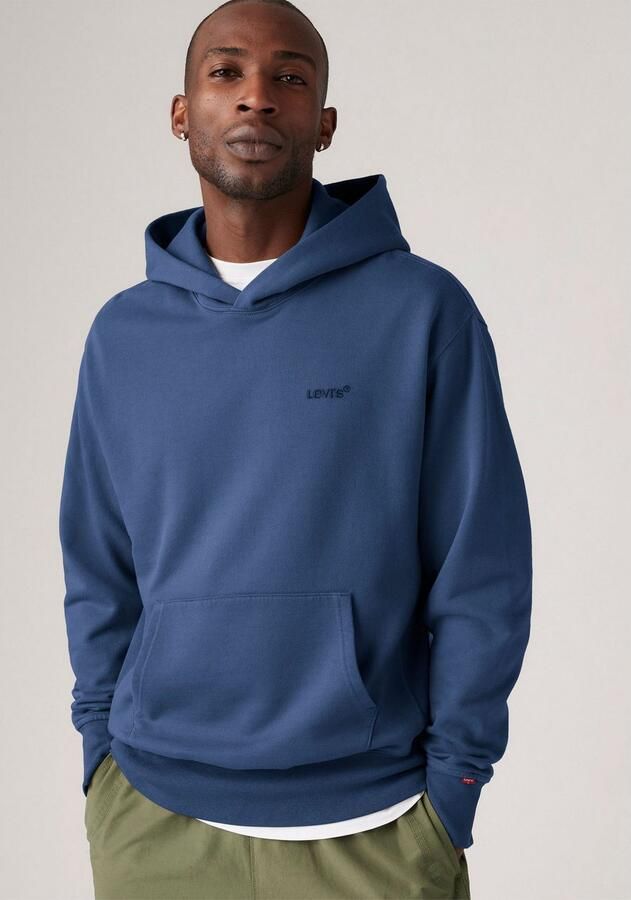 Levi's Hoodie THE AUTHENTIC HOODIE met kleine ton-sur-ton logo-borduursel op de borst - Foto 4