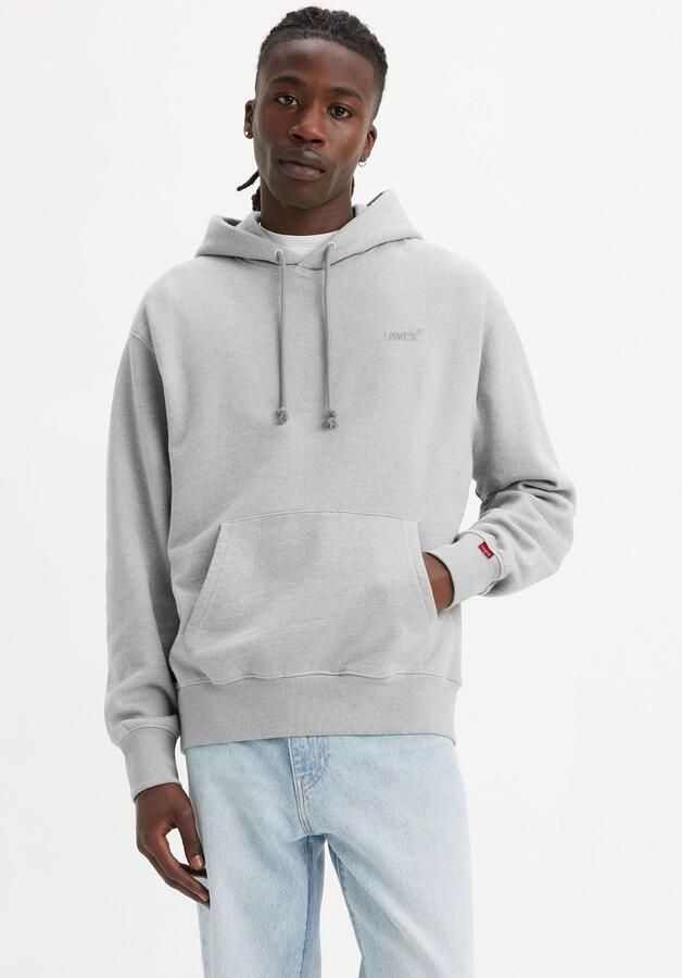 Levi's Hoodie THE AUTHENTIC HOODIE met kleine ton-sur-ton logo-borduursel op de borst - Foto 12