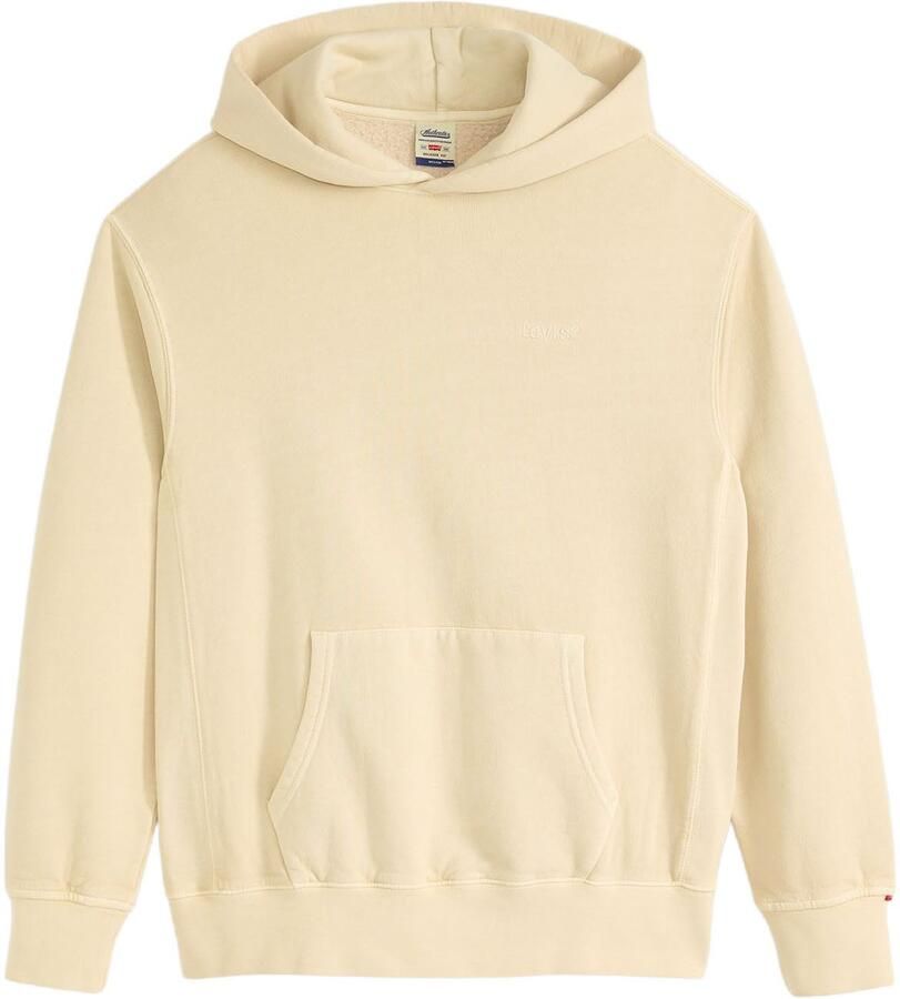 Levi's Hoodie THE AUTHENTIC HOODIE met kleine ton-sur-ton logo-borduursel op de borst