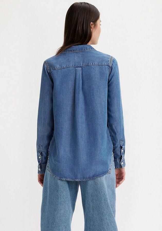 Levi's Jeans blouse DOREEN UTILITY SHIRT DA met borstzakken en van lyocell - Foto 3