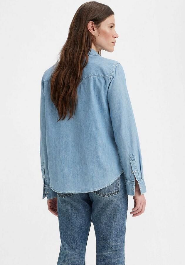 Levi's Jeans blouse ESSENTIAL WESTERN met borstzakken met drukknopen - Foto 4