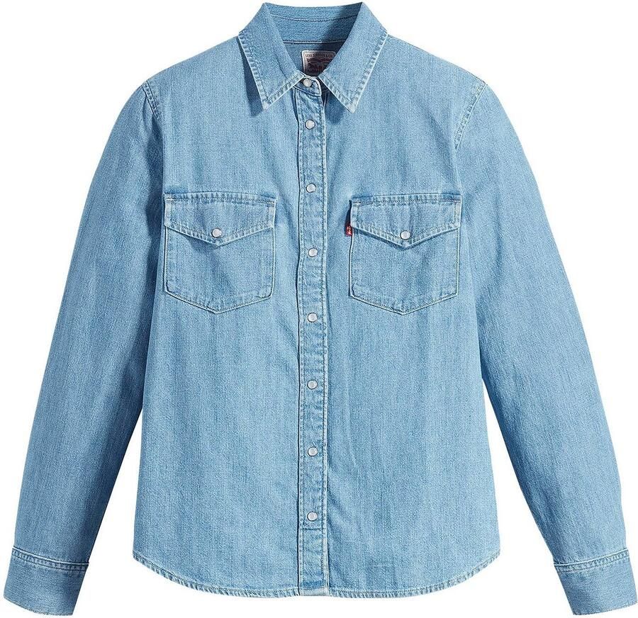 Levi's Jeans blouse ESSENTIAL WESTERN met borstzakken met drukknopen
