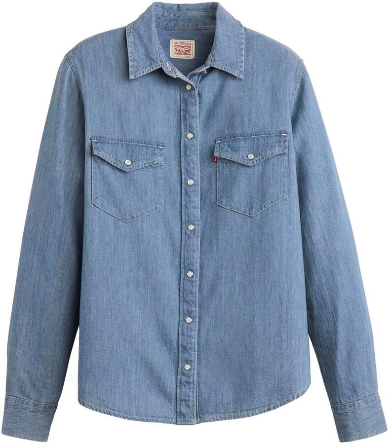 Levi's Jeans blouse ESSENTIAL WESTERN met borstzakken met drukknopen
