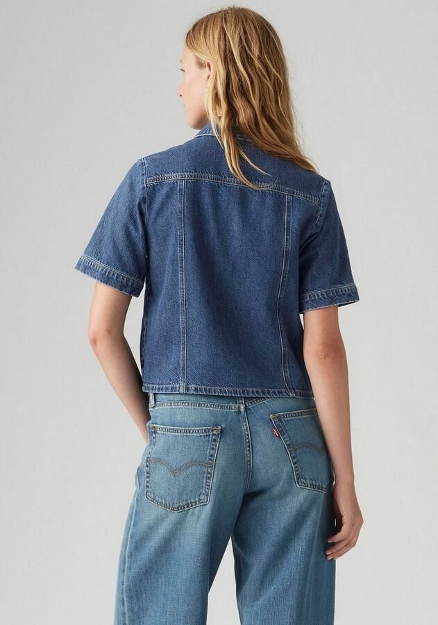 Levi's Jeans blouse RINOA kort met drukknopen - Foto 4