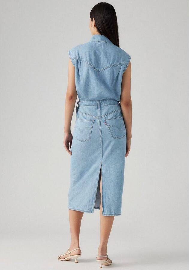 Levi's Jurk Levis 001WF-0002 ICONIC-WRAPPED IN BLUE - Foto 4