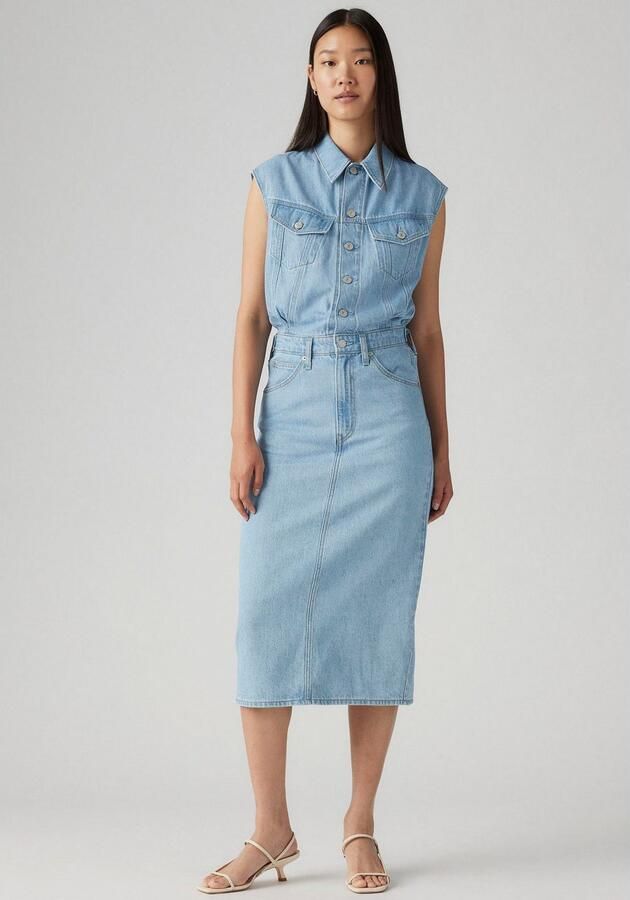 Levi's Jurk Levis 001WF-0002 ICONIC-WRAPPED IN BLUE - Foto 5